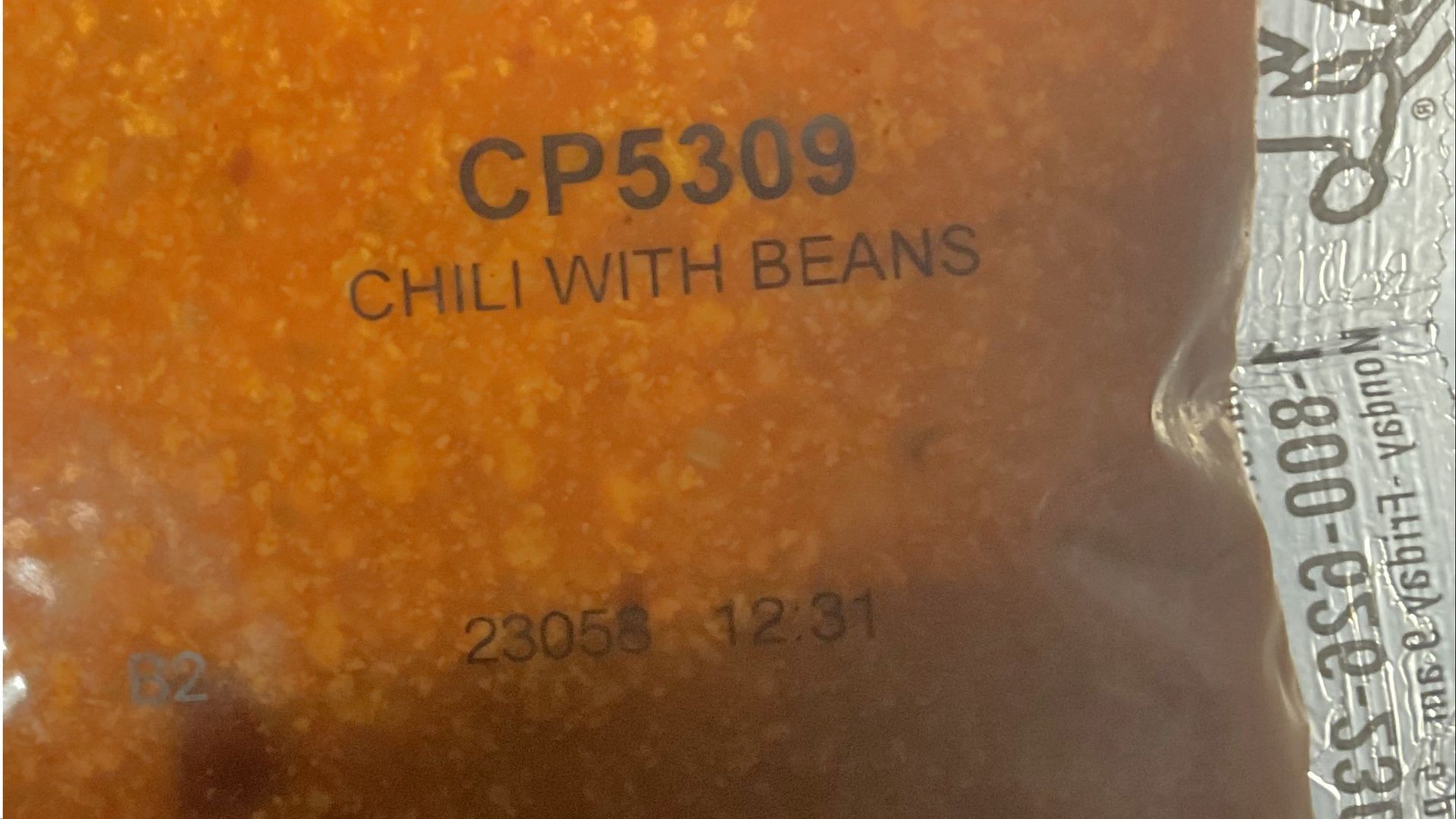 The recalled Frozen Beef Chili with beans was purchased by USDA Foods for the NSLP (Image via FSIS)