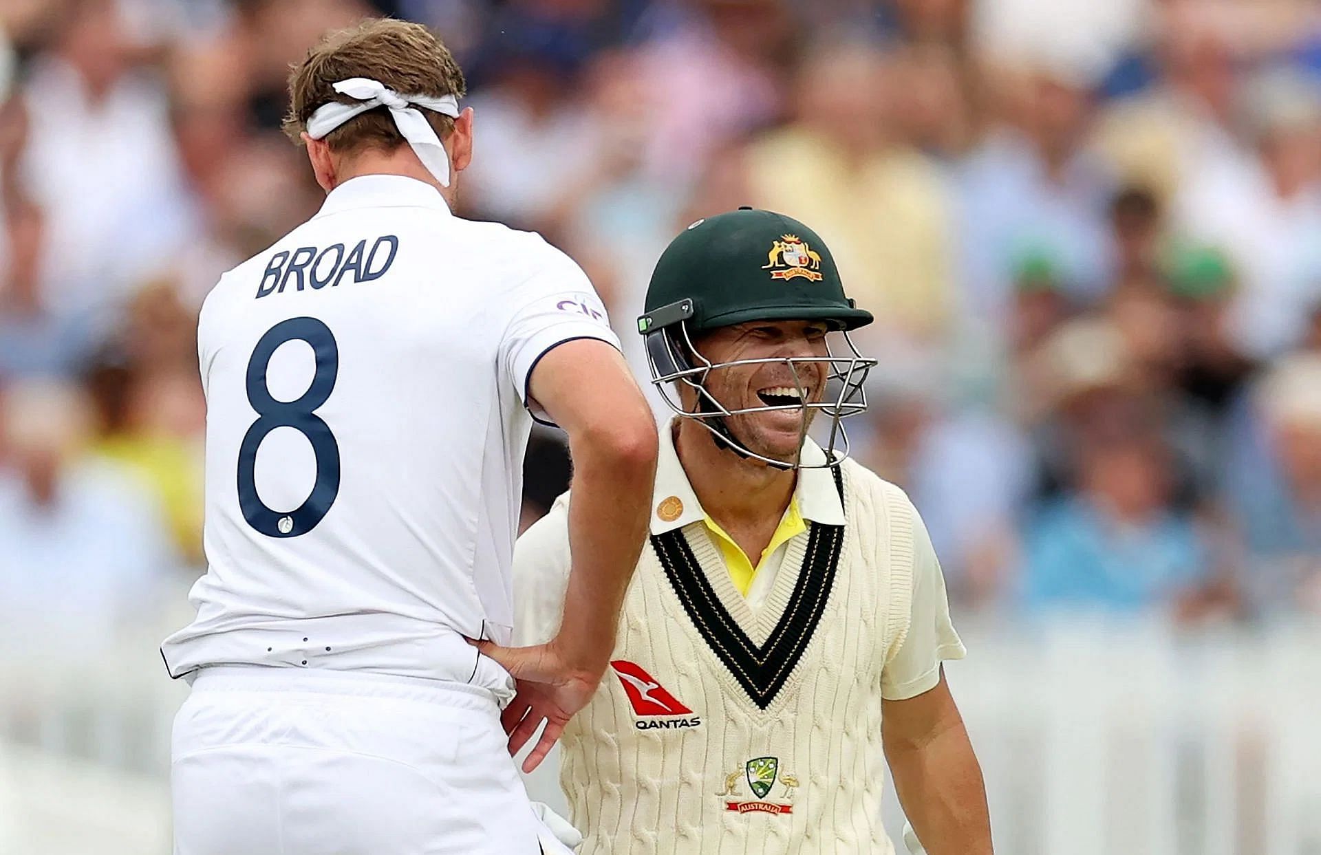 Stuart Broad, David Warner