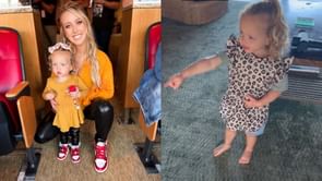 "No taking pictures!" - Patrick Mahomes' daughter Sterling protests mom Brittany's IG shoot