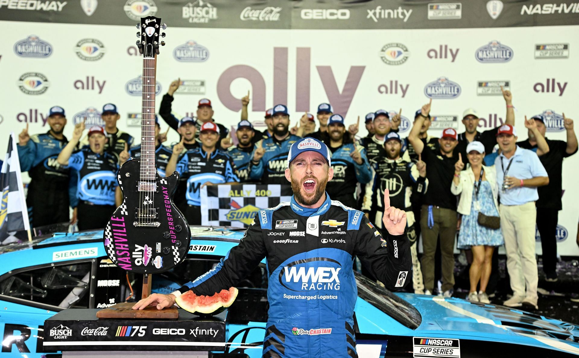 Ally 400 winner Ross Chastain