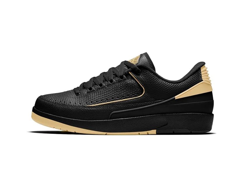 jordan 2 black gold