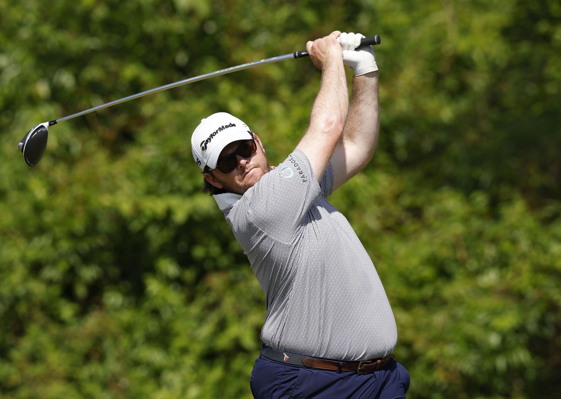 Harry Higgs at the 2023 Zurich Classic of New Orleans (Image via Getty).