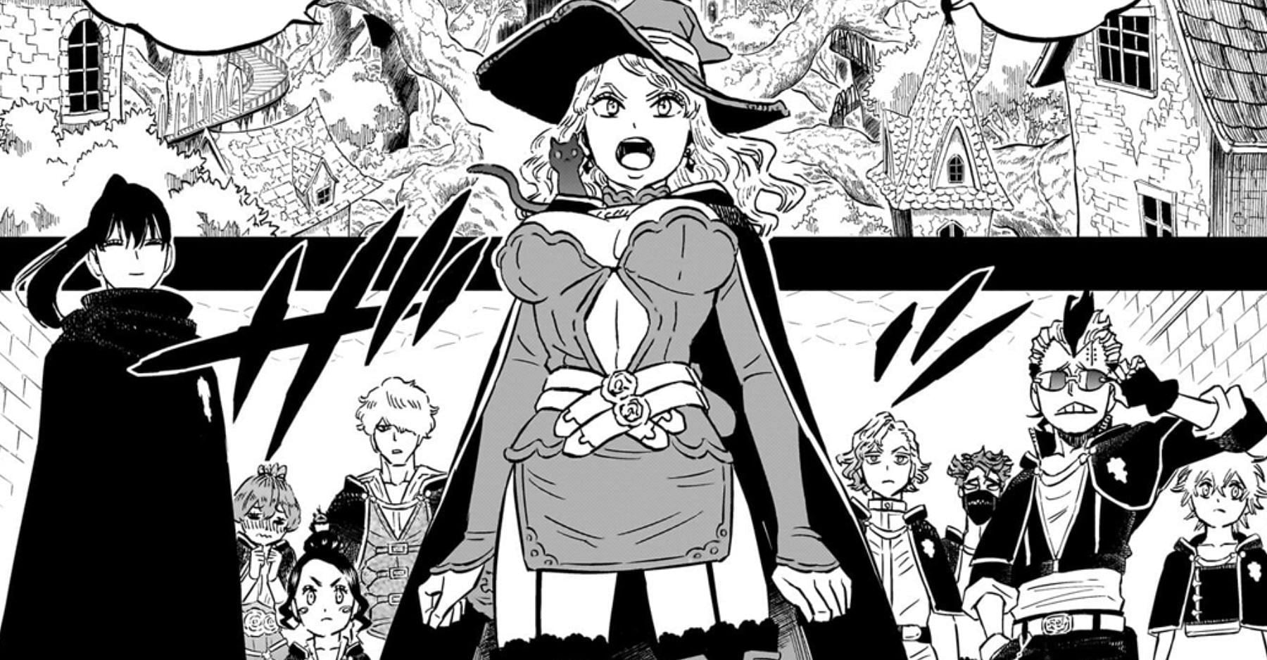 The Black Bulls as seen in Black Clover chapter 361 (Image via Shueisha)