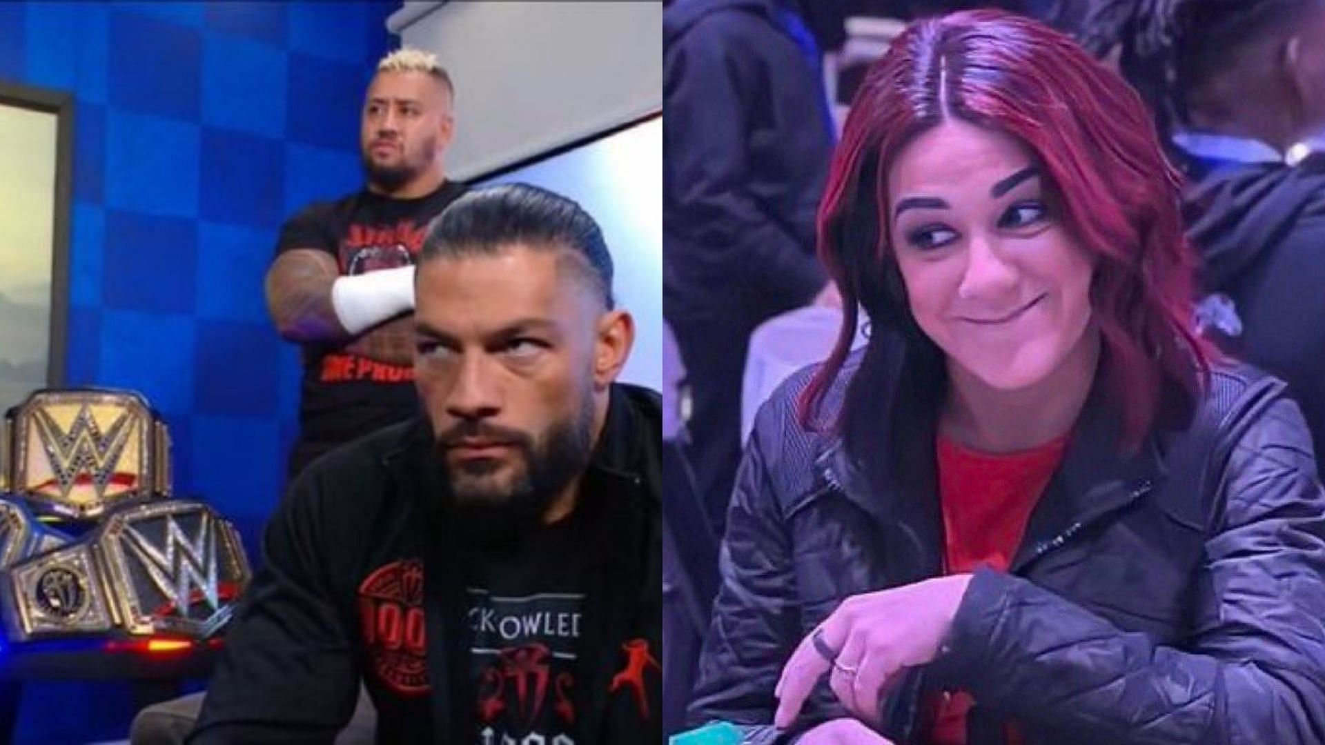 Bayley sent a message aimed at Roman Reigns 