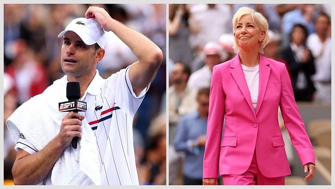 "Would be hard to hire someone who had a reputation as kinda lazy" - Andy Roddick questions players-turned-coaches, Chris Evert counters his stance