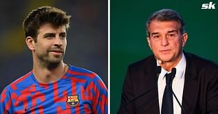 "They still have the same problem" - Gerard Pique rips into Barcelona president Joan Laporta amid uncertainty about Lionel Messi's future