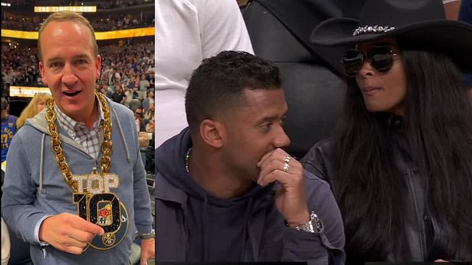 IN PHOTOS: Peyton Manning, Russell Wilson, Ciara and Sean Payton attend NBA Finals Game 5 as Nuggets eye historic win