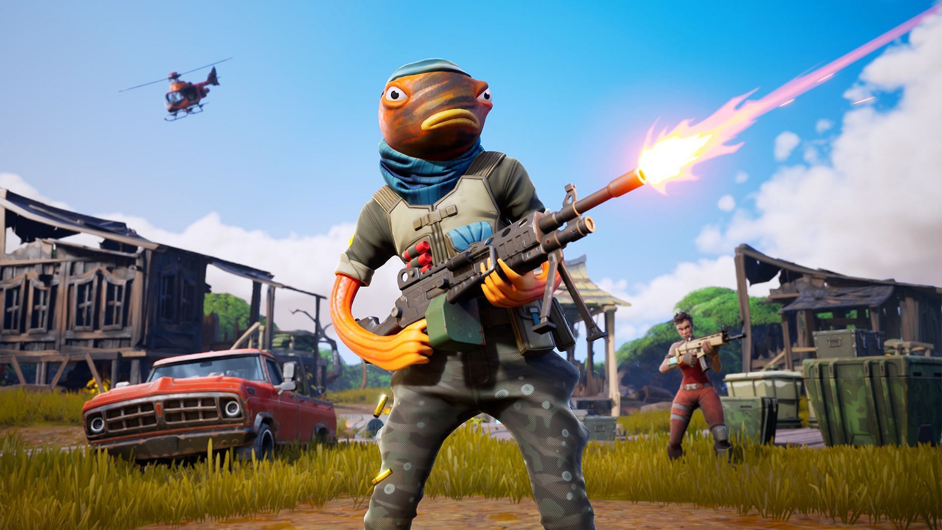 Fortnite bot lobbies can be entered with a new account (Image via Epic Games)