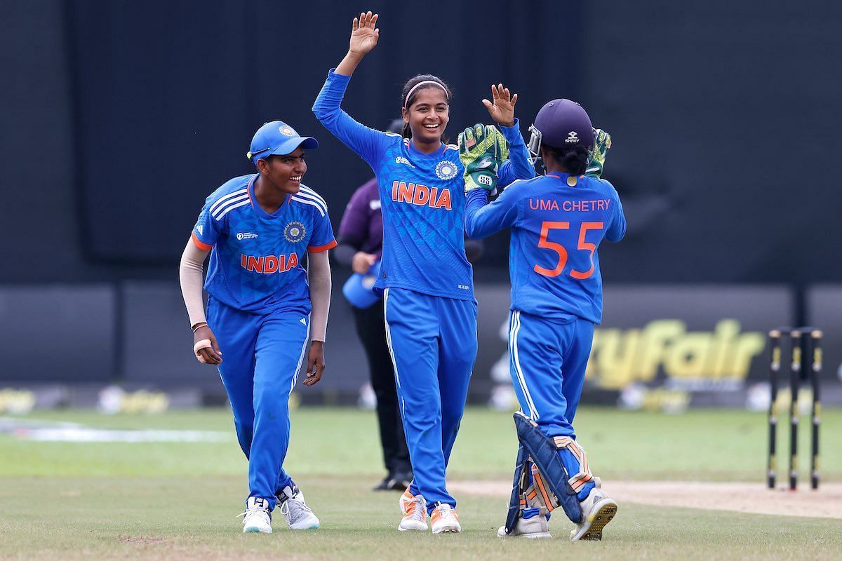 Shreyanka Patil of India A in Asia Cup