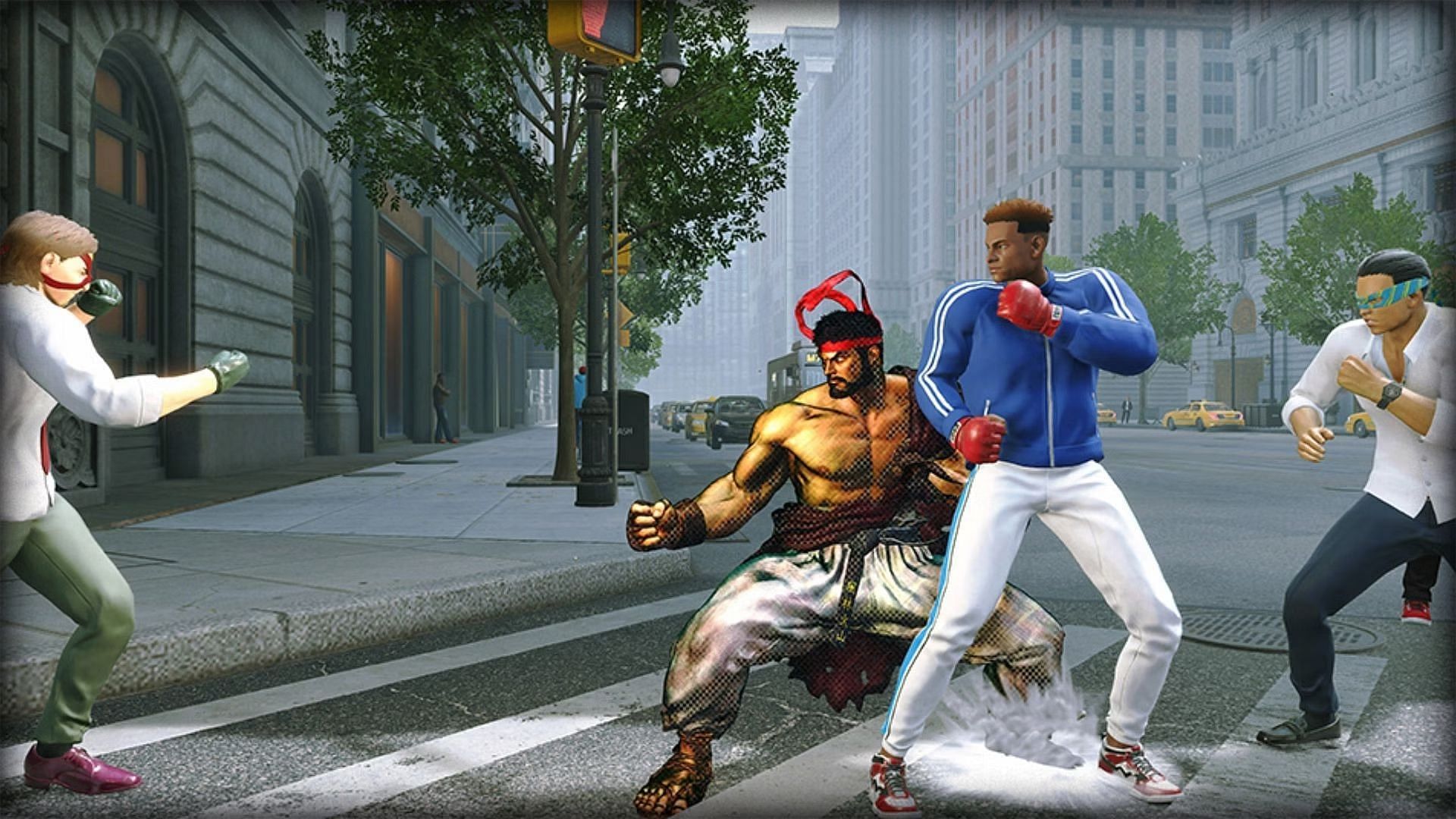 World Tour allows you to interact with your favorite characters in Street Fighter 6 (Image via Capcom)