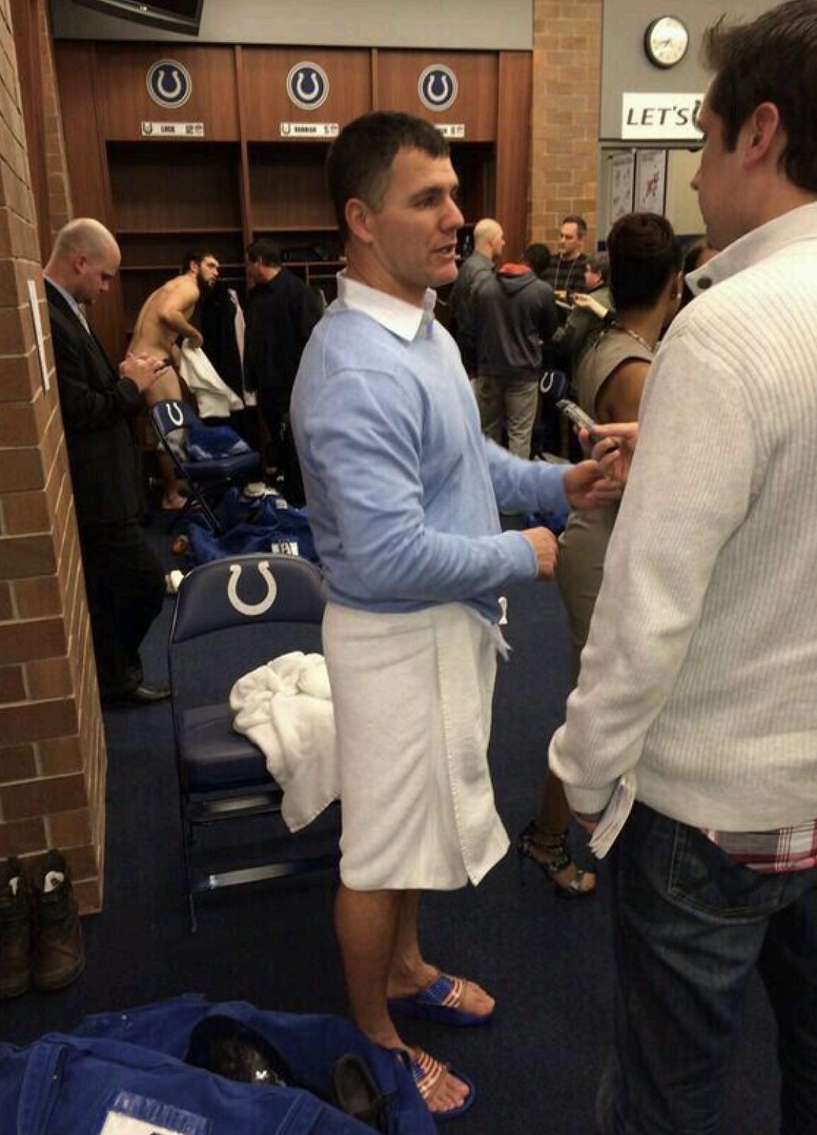 The image that propelled Pat McAfee to stardom - via Twitter/@jeffphowe