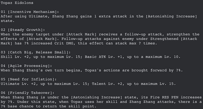 Topaz Honkai Star Rail Leak Showcases Topazs Updated In Game