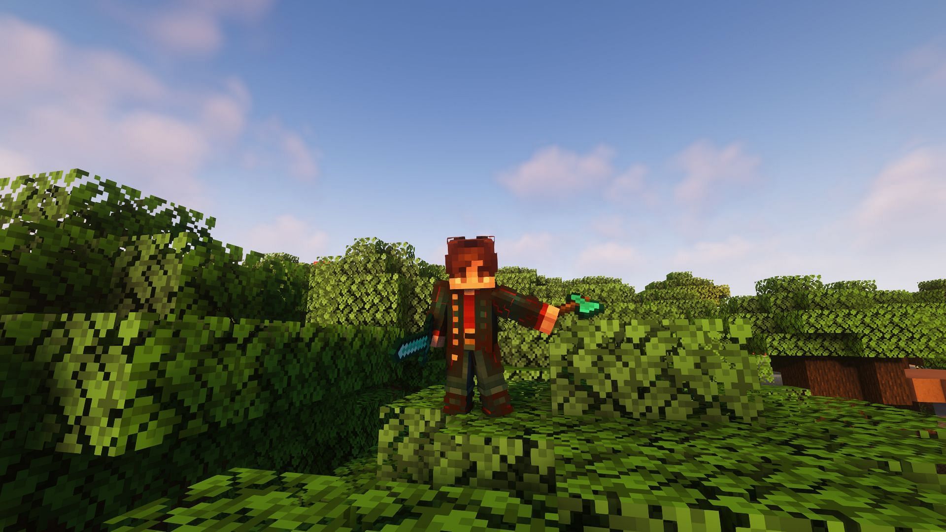 Better combat introduces new weapon attack animations (Image via Mojang)