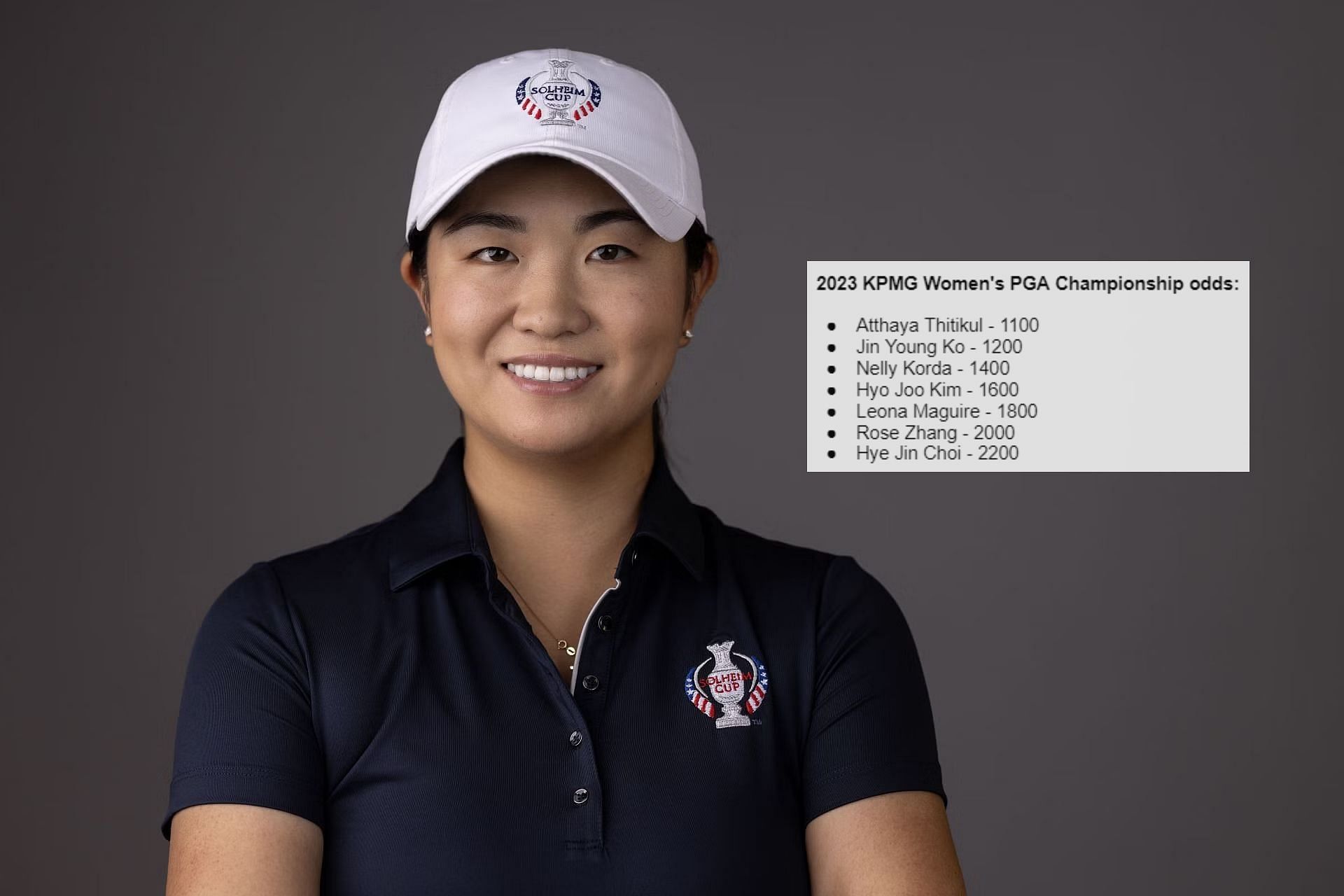 Rose Zhang at 2023 Solheim Cup Portraits