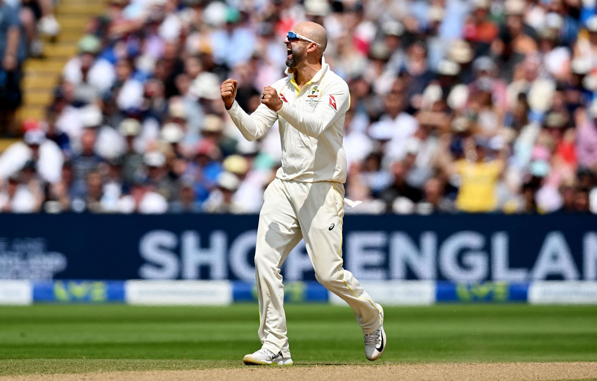 Nathan Lyon is five short of 500 Test wickets.