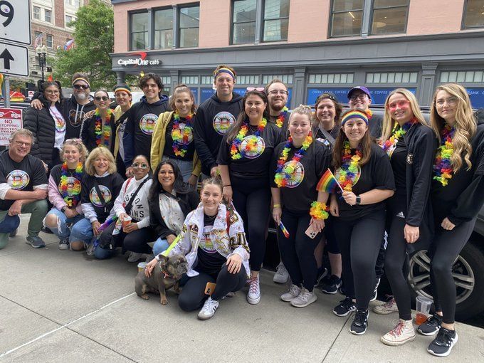 IN PHOTOS Boston Bruins' Charlie McAvoy attends Pride Parade with
