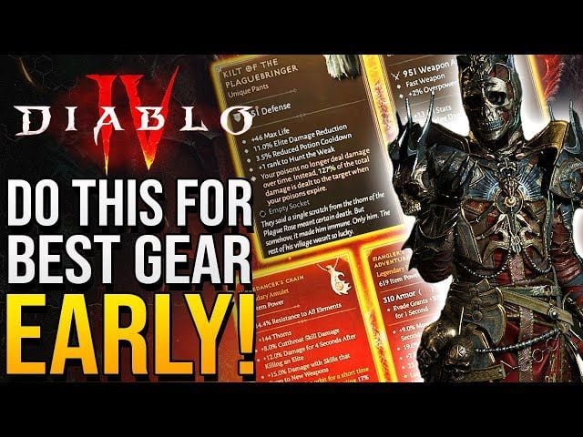 5 best ways to level up fast in Diablo 4