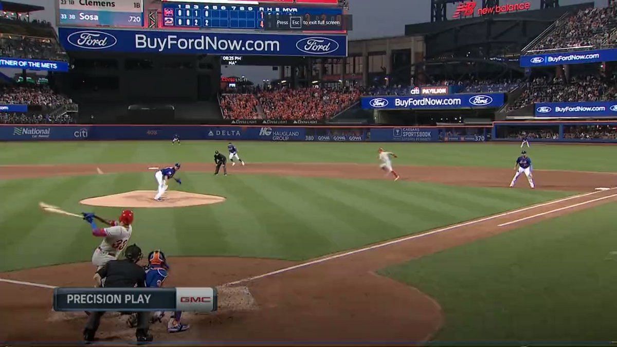 Phillies announcers blast Mets' Francisco Lindor for nonchalant throw on  easy double play