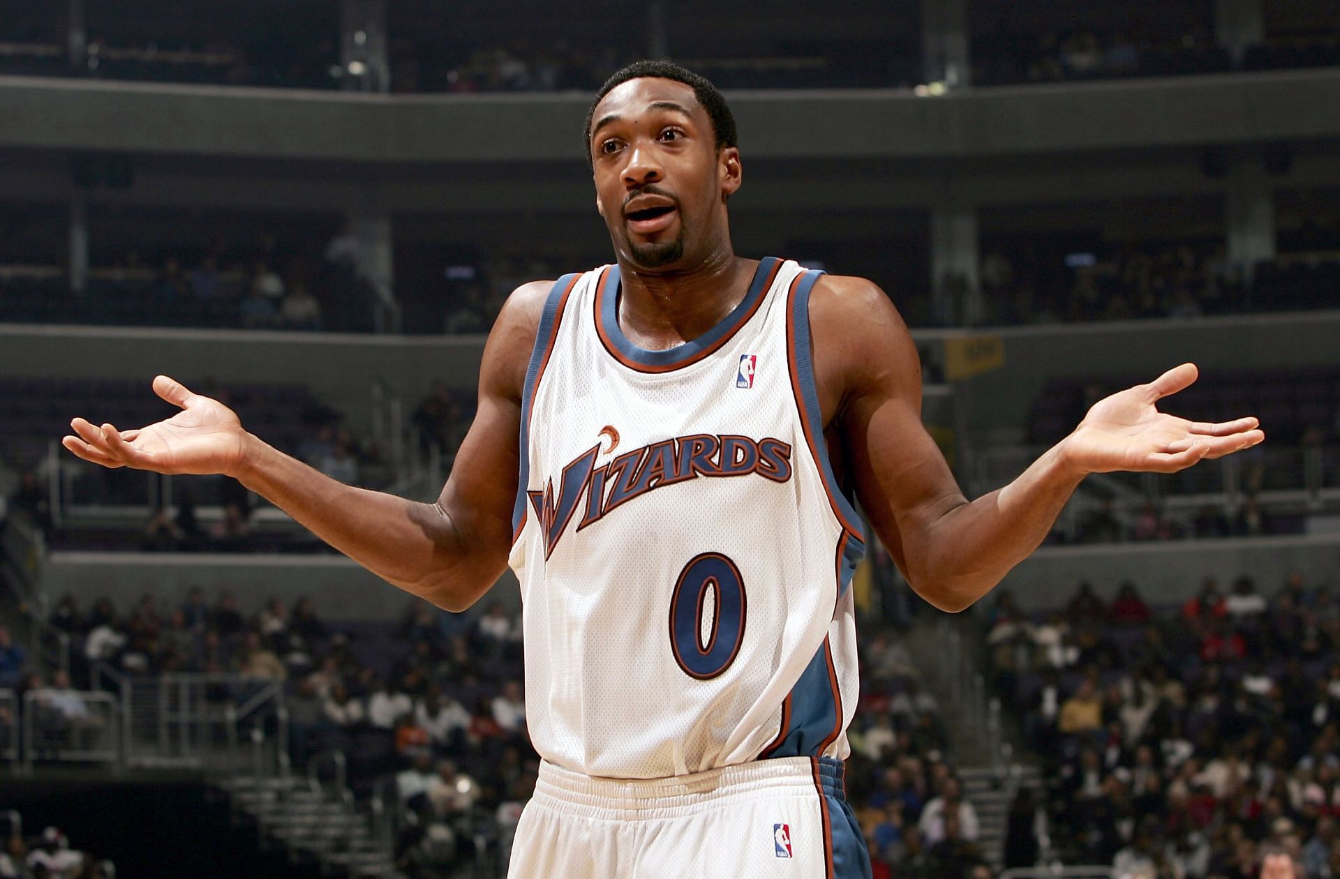 Gilbert Arenas of the Washington Wizards