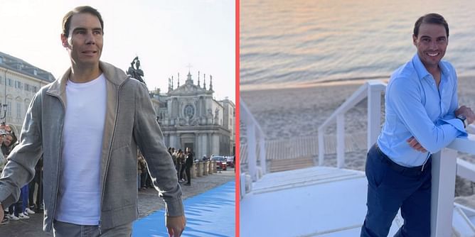 In pictures: Rafael Nadal takes a trip to Greece amidst French Open, pays a visit to his tennis academy