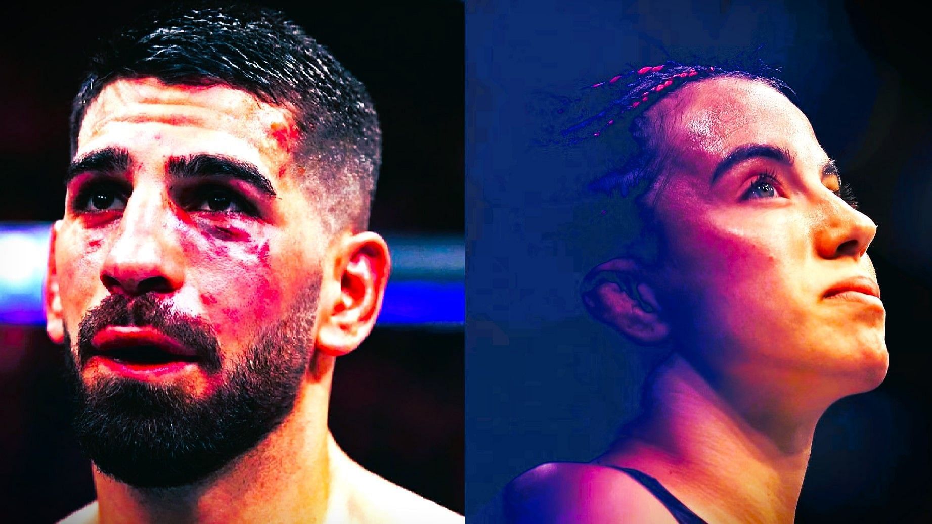 Ilia Topuria and Maycee Barber were the biggest winners at UFC Jacksonville [Images via @topuria.mma on Instagram &amp; Getty]