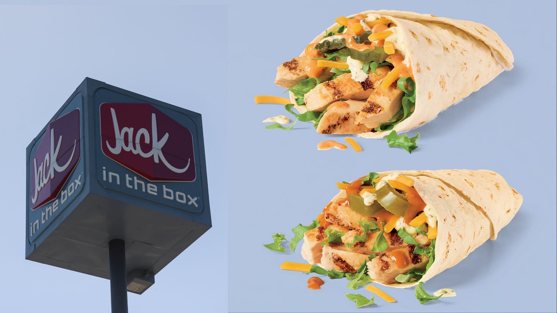 Jack in the Box introduces new Spicy and Classic Grilled Chicken Wraps this week (Image via Jeremy Moeller/Getty Images/ Jack in the Box)