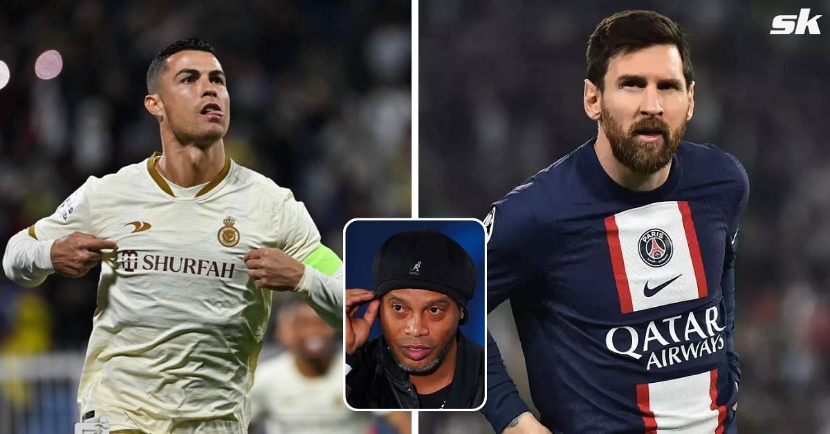 Ronaldinho refused to name Lionel Messi as outright GOAT and claimed three  players are better than him