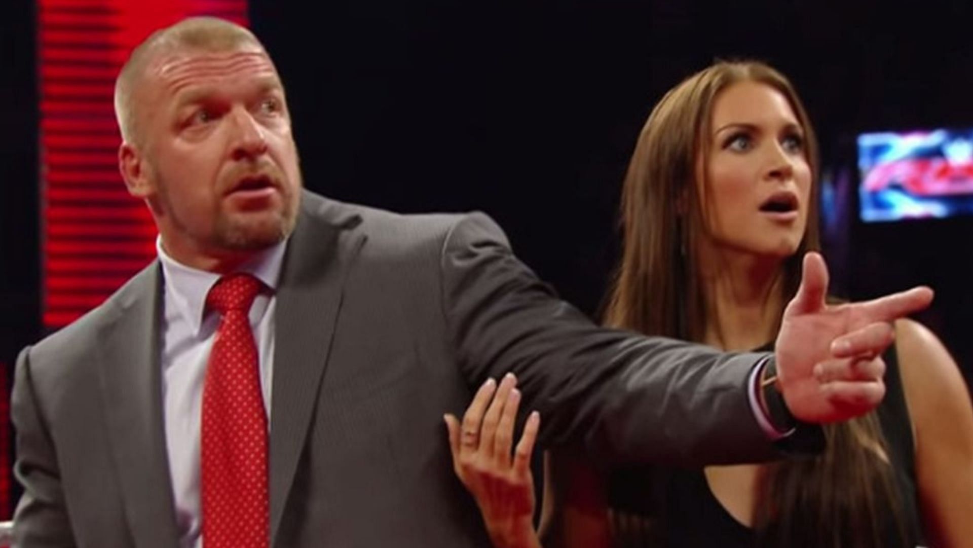 WWE Hall of Famer Triple H and Stephanie McMahon