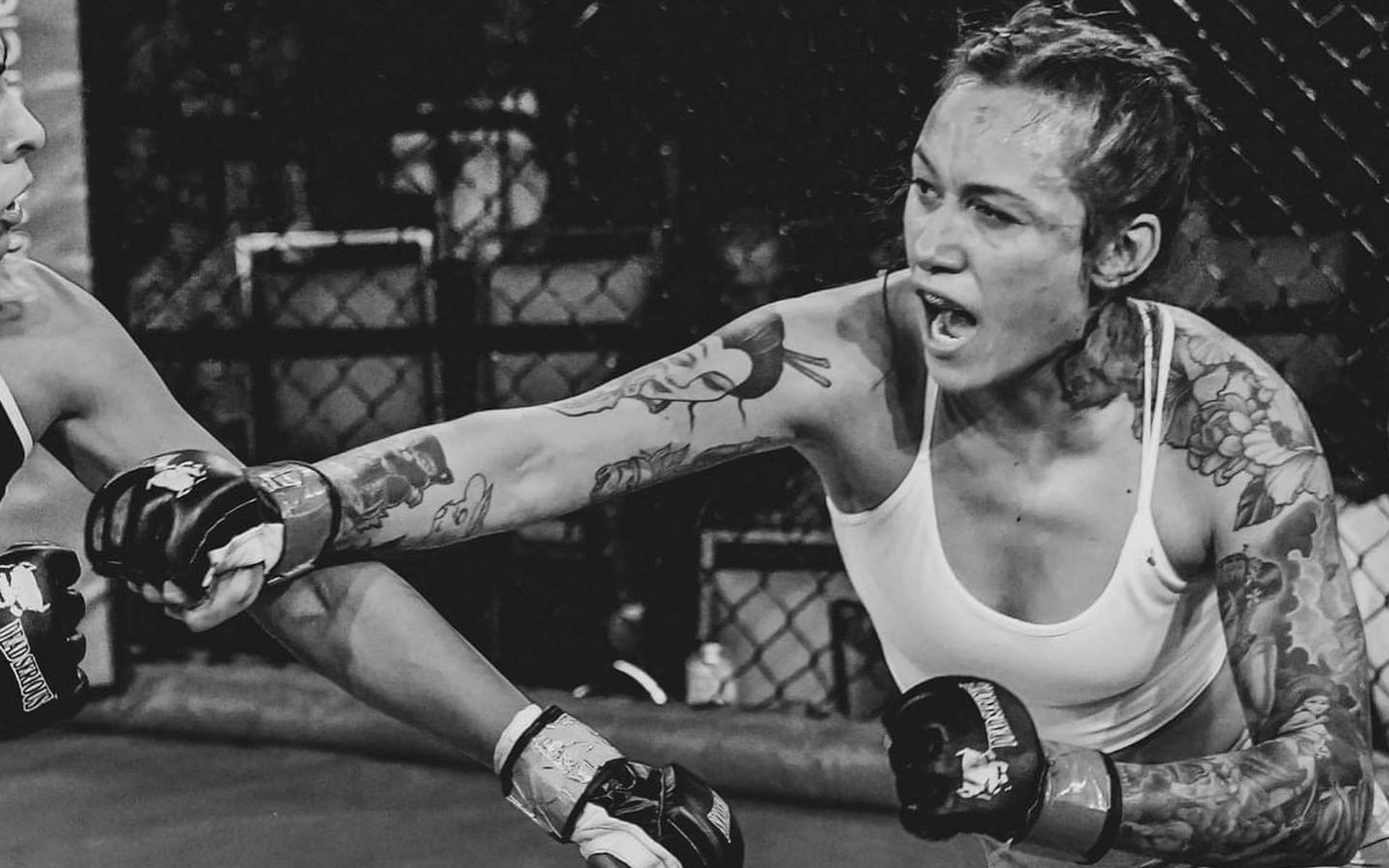 Strawweight prospect Sherry Schmidt has passed away after a tragic car accident [Image Credit: Instagram.com/@ohhsherry_]