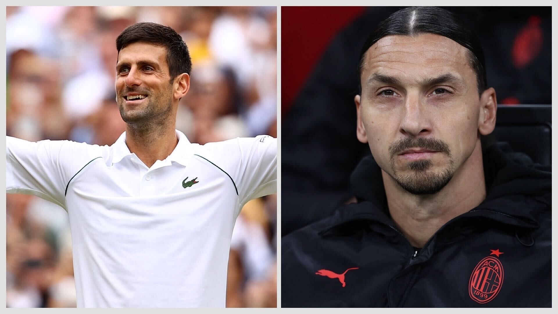 Novak Djokovic responds to Zlatan Ibrahimovic