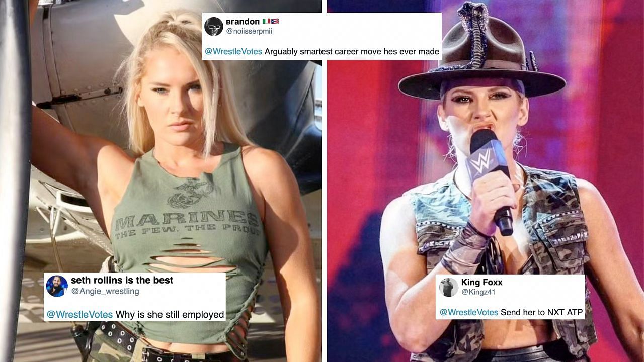 Lacey Evans recently returned to WWE TV
