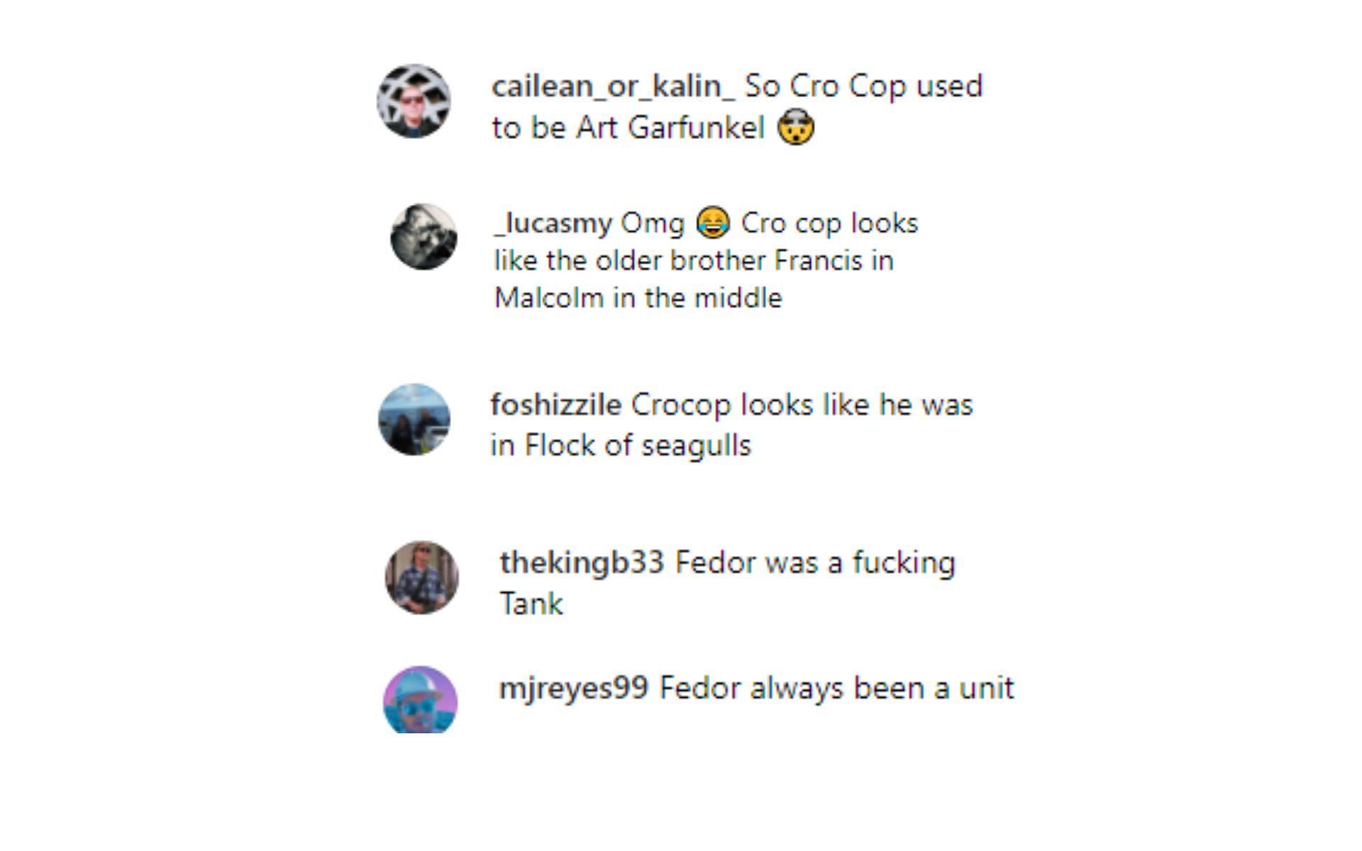 Instagram comments [@mmapack and @mmauncensored_ - Instagram post]