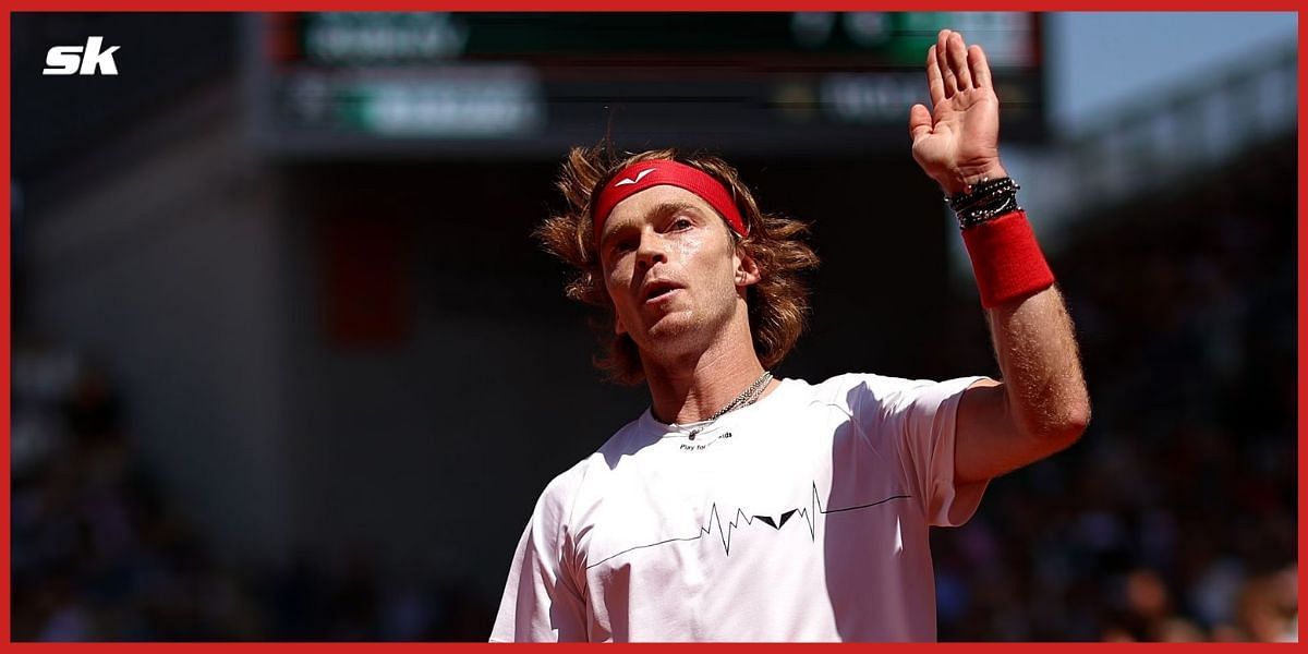Andrey Rublev suffered a surprise loss at the French Open.