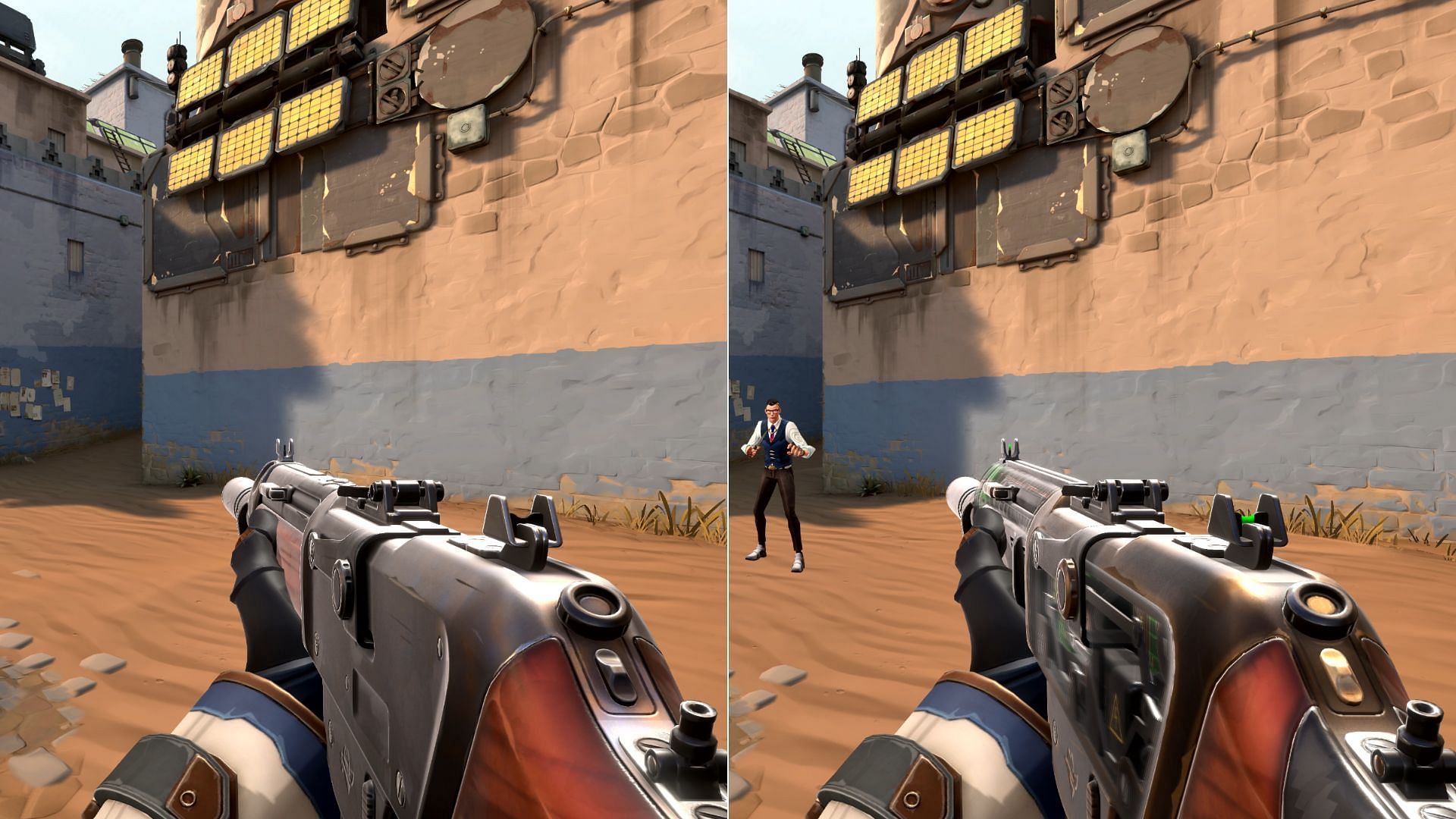 Phantom Level 2 (left), Level 4 (right) (Image via Riot Games)