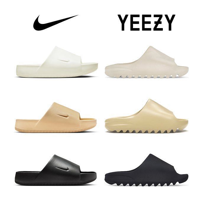 Yeezy Slide: Sneakerheads likens the upcoming Nike Calm Slides with ...