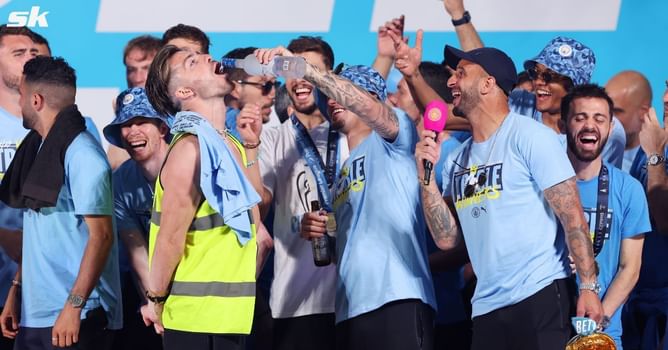 "I'd done something that comes around once in a lifetime" – Jack Grealish slams critics for his Manchester City treble celebrations