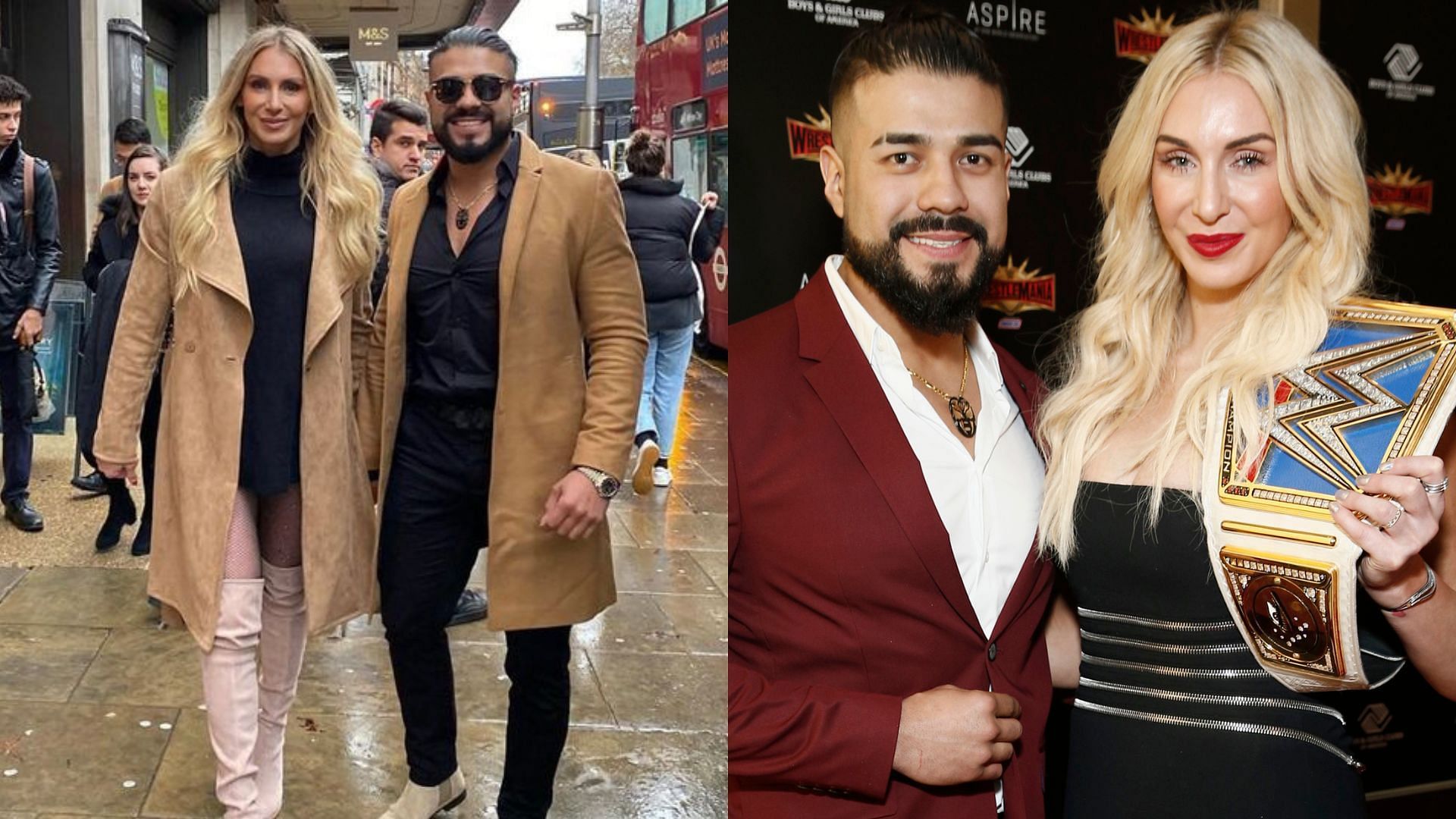 Charlotte Flair is married to Andrade El Idolo