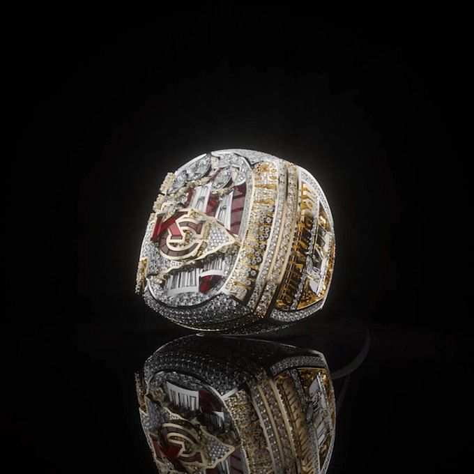 IN PHOTOS: Chiefs' stunning Super Bowl rings decked with gold  mini-Arrowhead Stadium, hundreds of diamonds and rubies