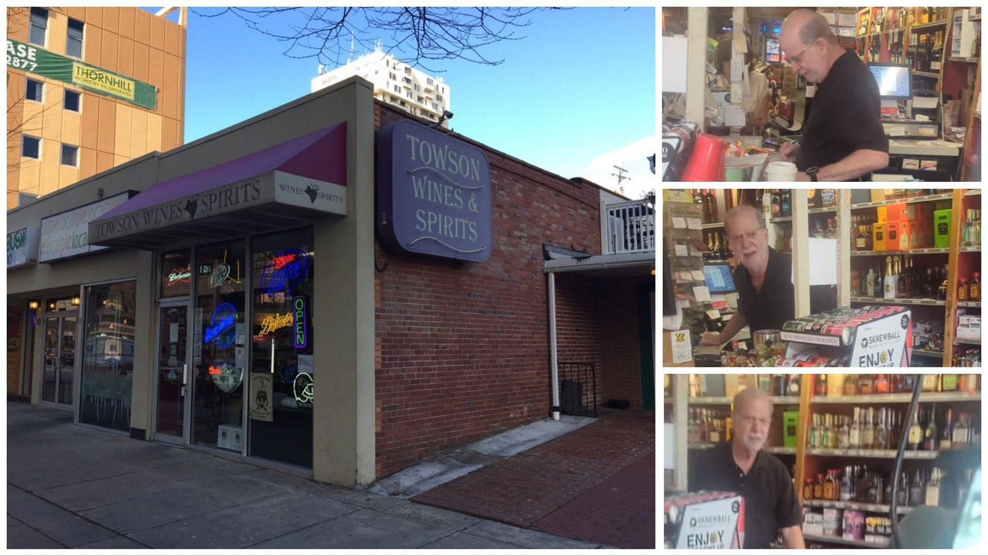 A liquor store owner was caught on camera yelling a racial slur at a customer (Image via Facebook/Shaka D Pitts, Yelp)