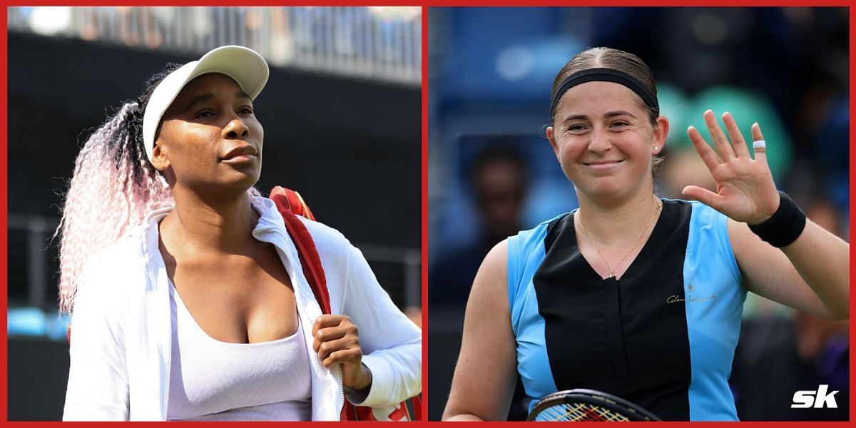 Venus Williams will take on Jelena Ostapenko in the Birmingham Classic.