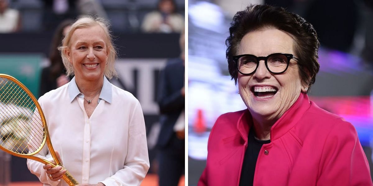 Billie Jean King poses with &quot;forever friend&quot; Martina Navratilova at French Open 2023