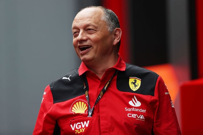 Despite F1 rivals’ upgrade plans, Ferrari team principal undeterred about changing his ‘step by step’ car development