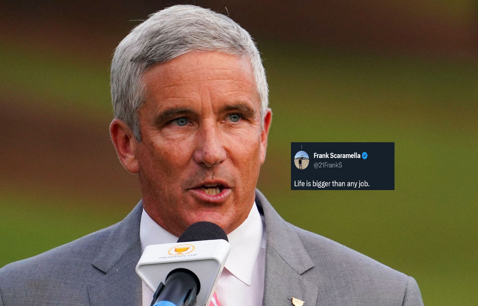 Jay Monahan steps away from the day to day duties at the PGA Tour, citing health problems