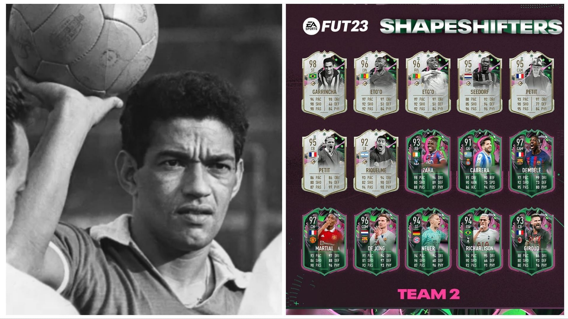 Shapeshifters Team 2 is now available (Images via Getty and EA Sports)