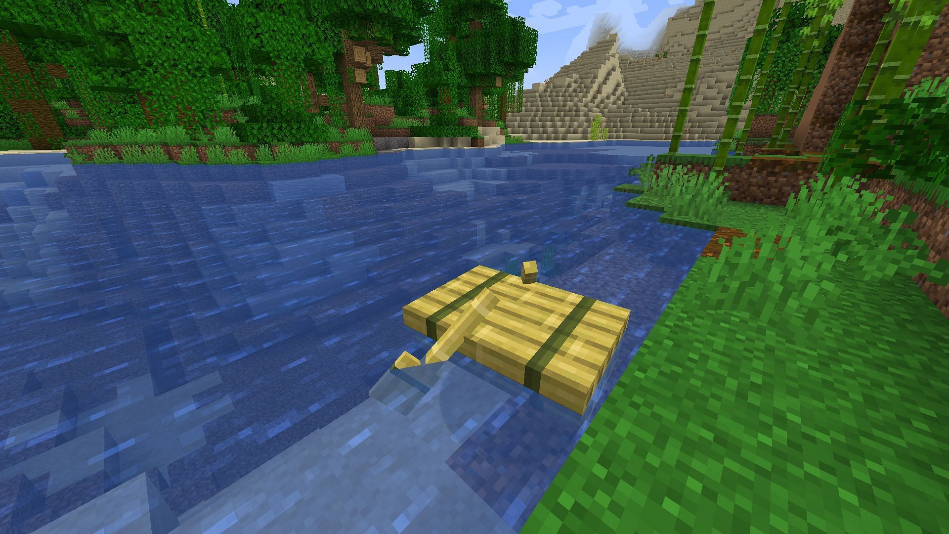 You will mainly need a boat and respiration-enchanted armor, if possible, in Minecraft 1.20 (Image via Mojang)
