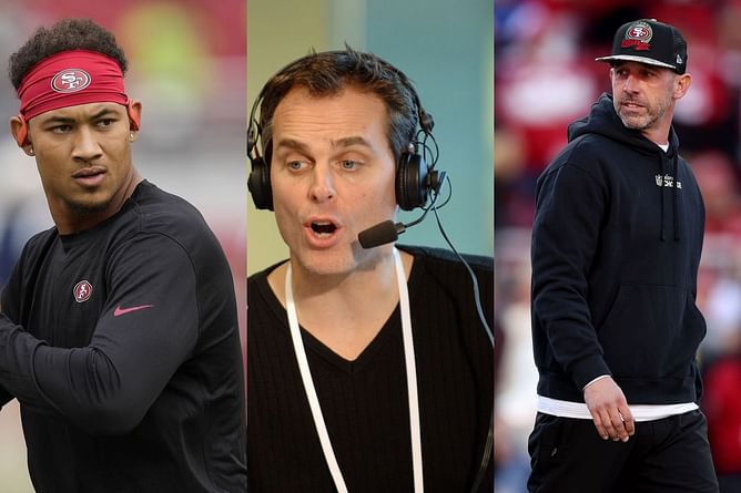 Colin Cowherd slams Trey Lance after lack of interest around 49ers QB in trade market - “Kyle Shanahan makes everybody work”