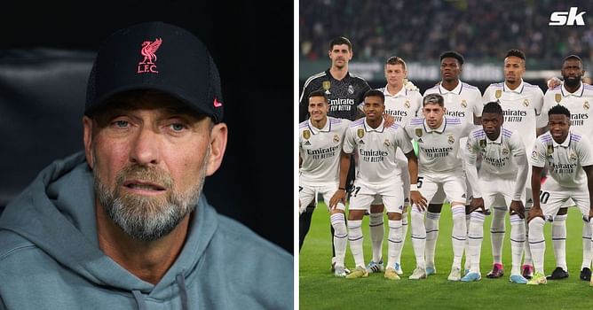“Hopefully, they’re not there!” – Liverpool forward jokes about facing Real Madrid in Europa League next season