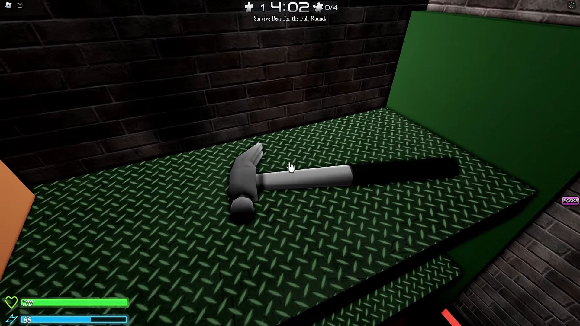 Third hammer on the green stand (Image via Conor3D/YouTube)