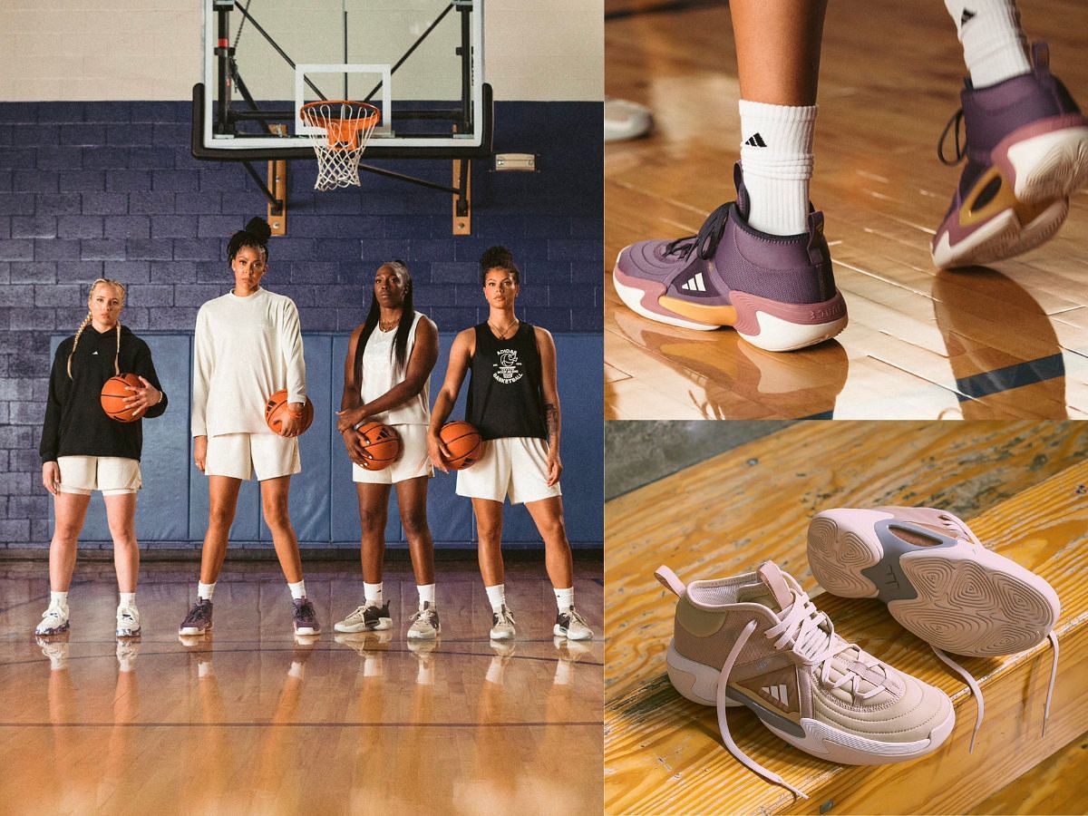 Adidas Exhibit Select basketball shoes (Image via Adidas)