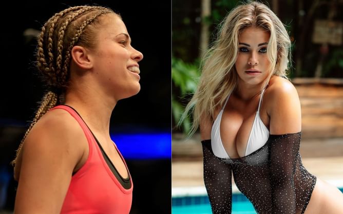 Paige VanZant reveals when she nearly busted out of her top during a UFC fight back in 2015